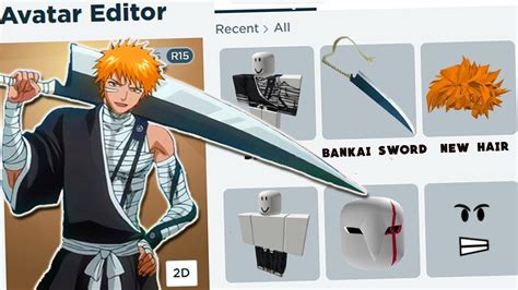 So im trying to make ichigo from bleach in this game i got the face. . Hollow ichigo roblox id